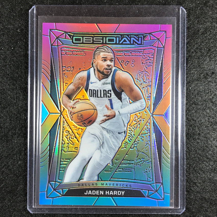 2023-24 Obsidian JADEN HARDY Base Neon Flood Electric Etch #8