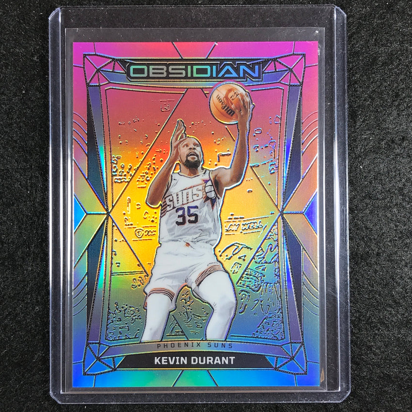 2023-24 Obsidian KEVIN DURANT Base Neon Flood Electric Etch #172