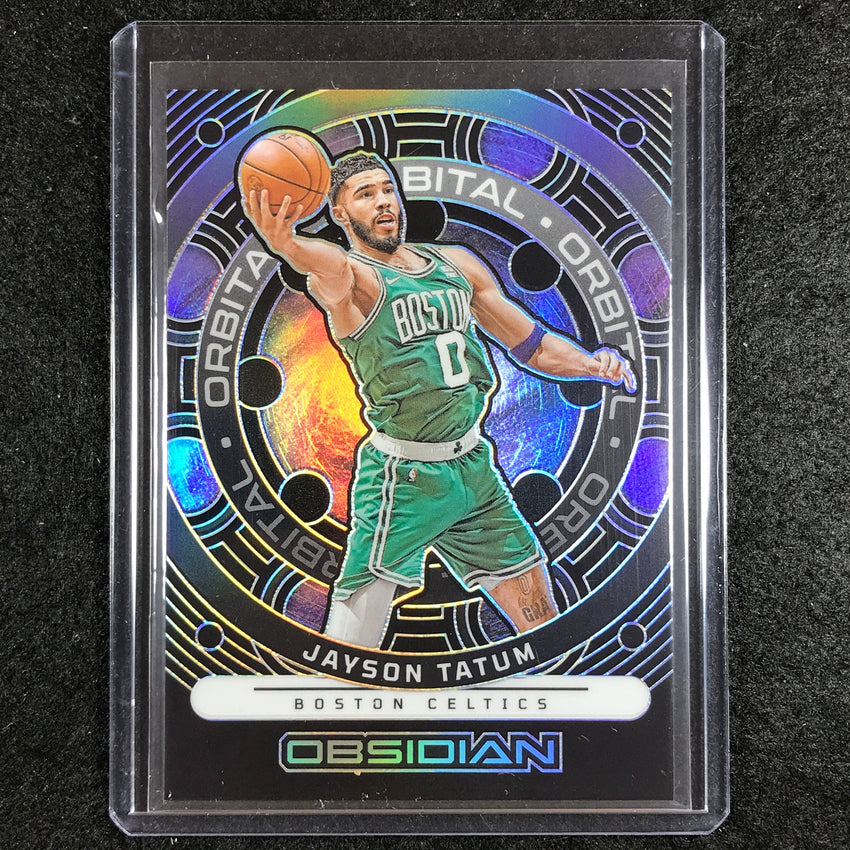 2023-24 Obsidian JAYSON TATUM Orbital Base 37/99