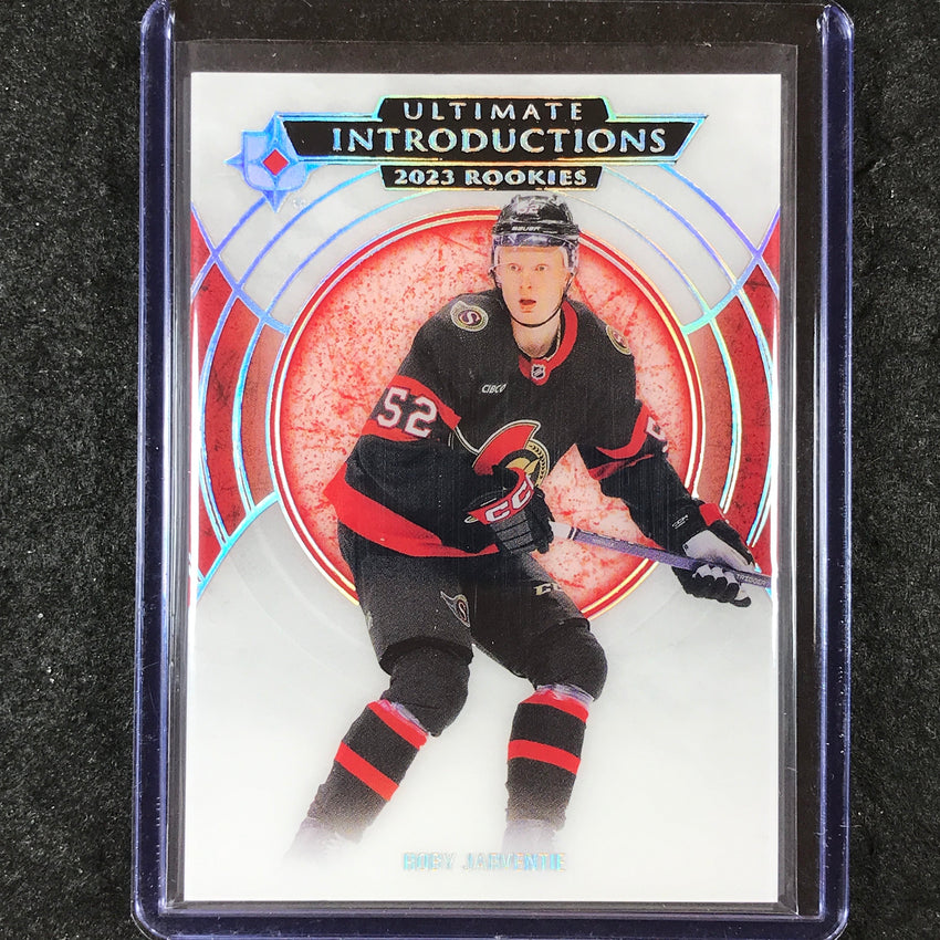 2023-24 Ultimate Collection ROBY JARVENTIE Ultimate Introductions Rookie #74