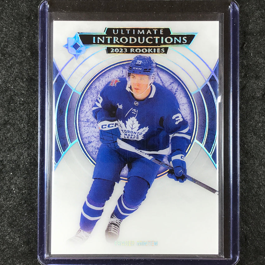 2023-24 Ultimate Collection FRASER MINTEN Ultimate Introductions Rookie #86
