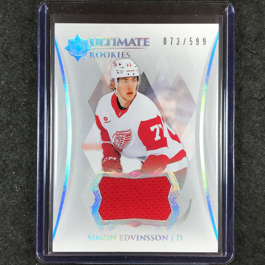 2023-24 Ultimate Collection SIMON EDVINSSON Base Rookie Jersey 73/599 #154