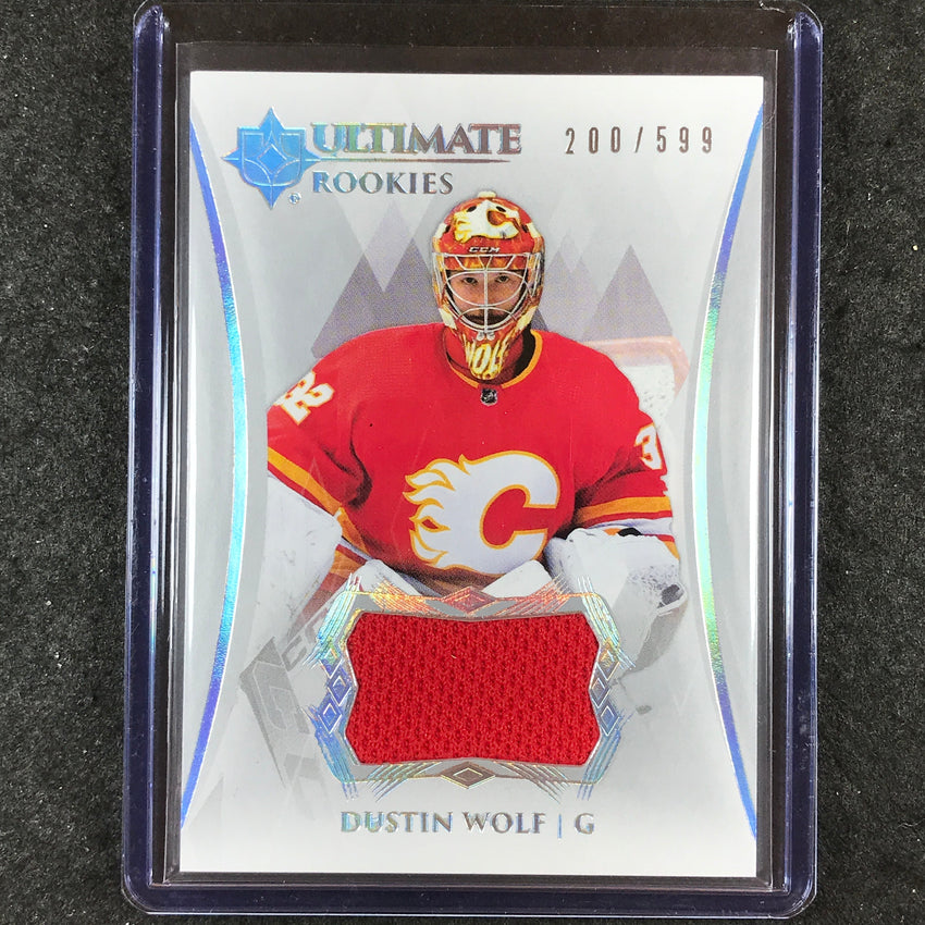 2023-24 Ultimate Collection DUSTIN WOLF Base Rookie Jersey 200/599 #181