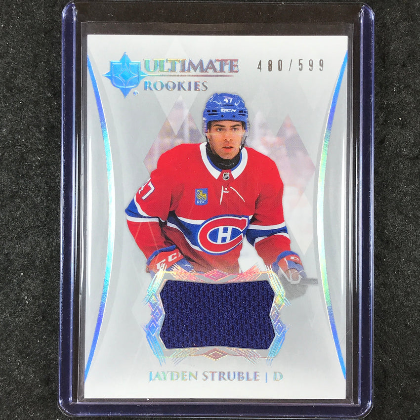 2023-24 Ultimate Collection JAYDEN STRUBLE Base Rookie Jersey 480/599 #182