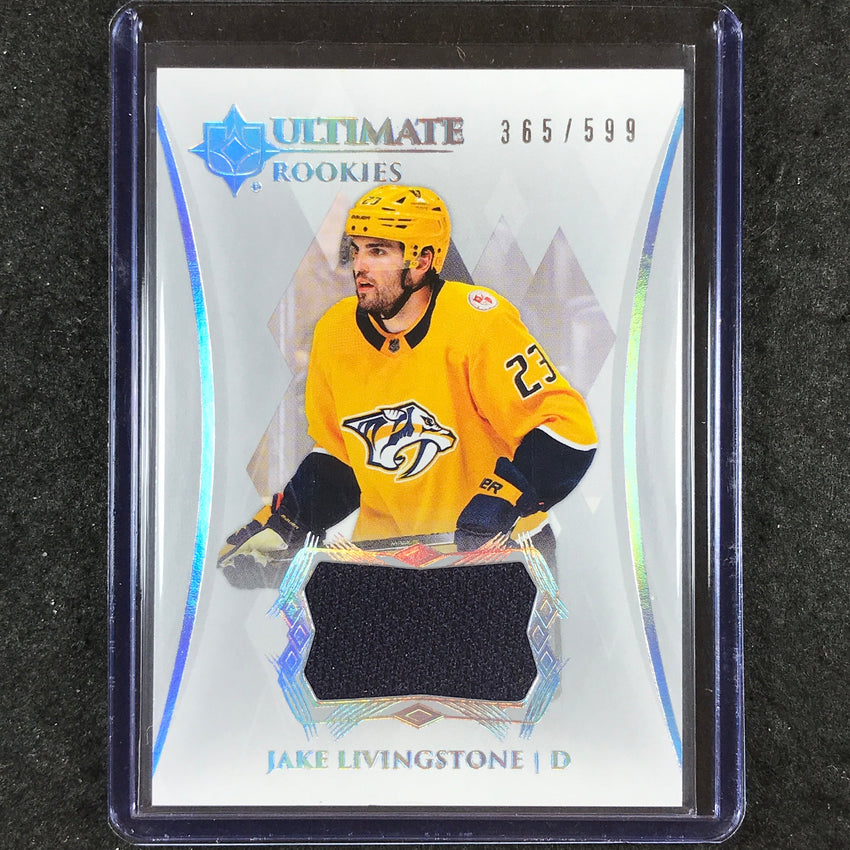 2023-24 Ultimate Collection JAKE LIVINGSTONE Base Rookie Jersey 365/599 #190