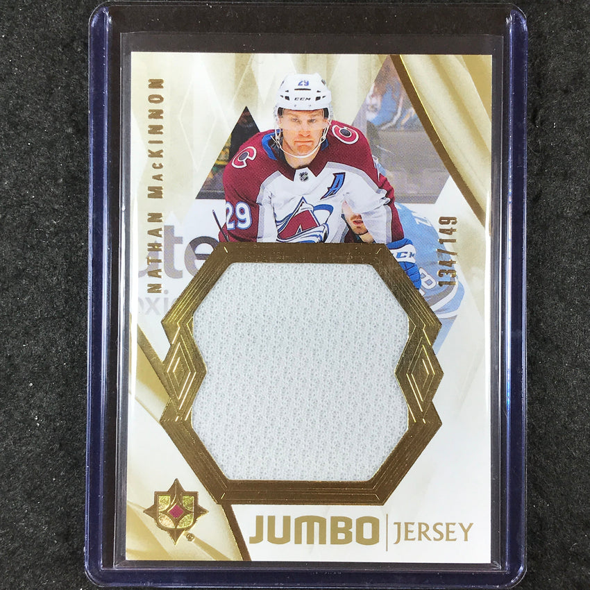 2023-24 Ultimate Collection NATHAN MACKINNON Base Jumbo Jersey 134/149 #67