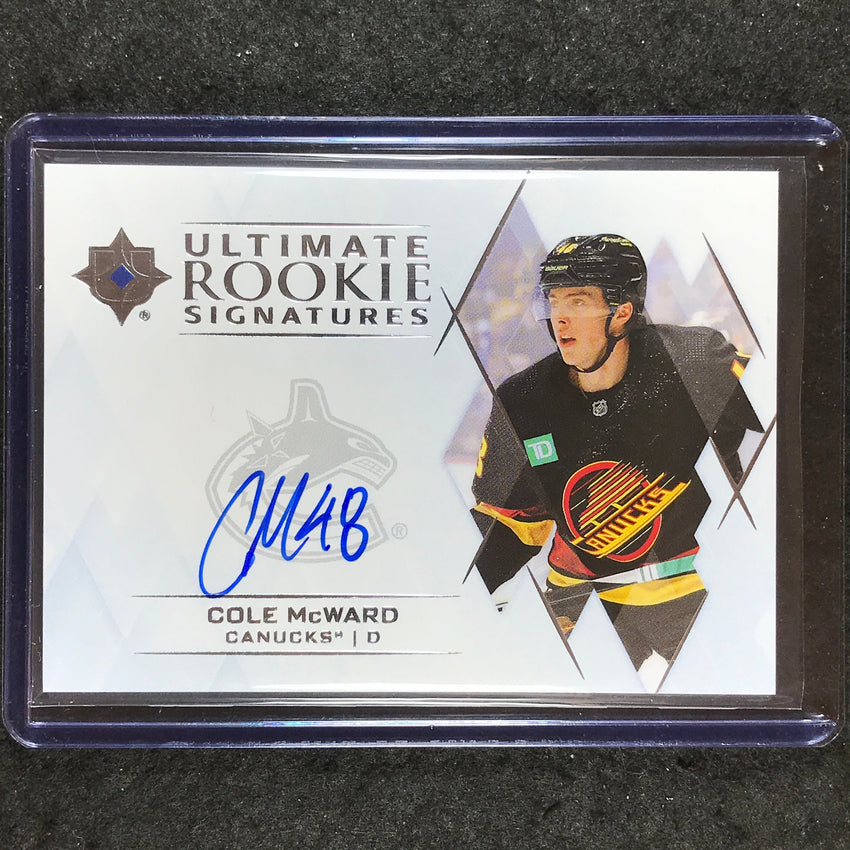 2023-24 Ultimate Collection COLE MCWARD Ultimate Rookie Signatures #URS-CM