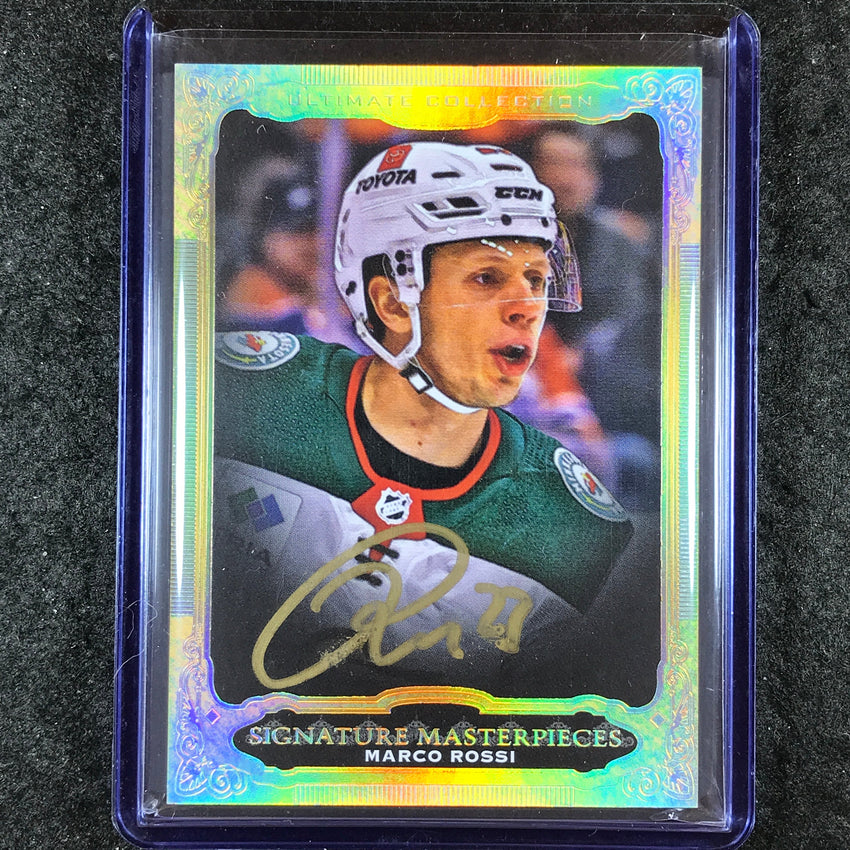 2023-24 Ultimate Collection MARCO ROSSI Signature Masterpieces Auto #USM-MR