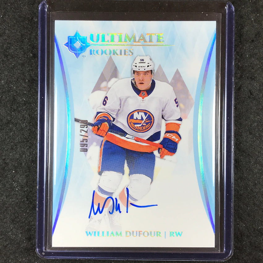 2023-24 Ultimate Collection WILLIAM DUFOUR Base Rookie Autograph 95/299 #121