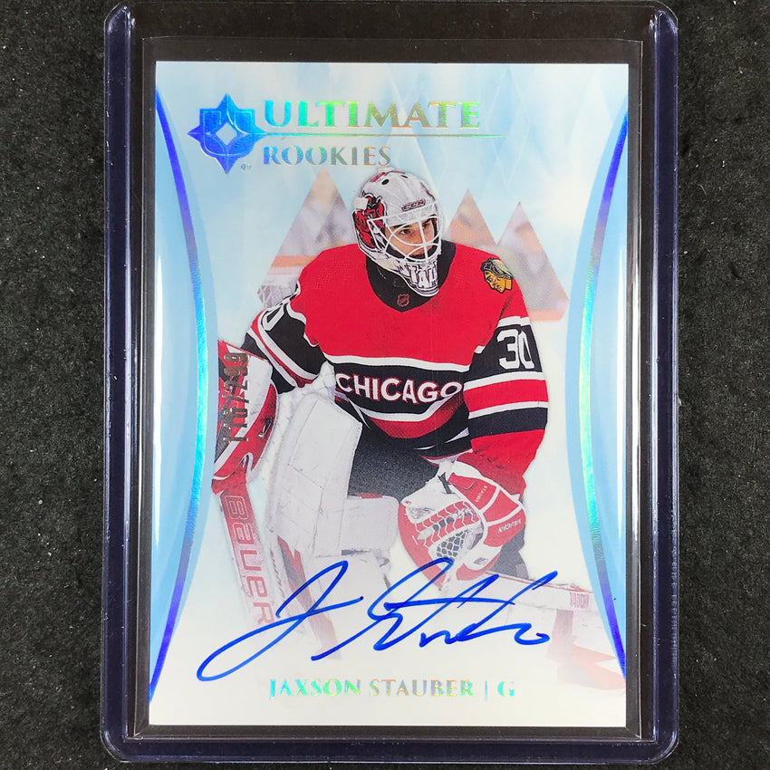 2023-24 Ultimate Collection JAXSON STAUBER Base Rookie Autograph 116/299 #196