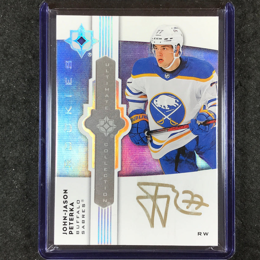 2023-24 Ultimate Collection JOHN-JASON PETERKA Update Emblems Rookie Auto #JO