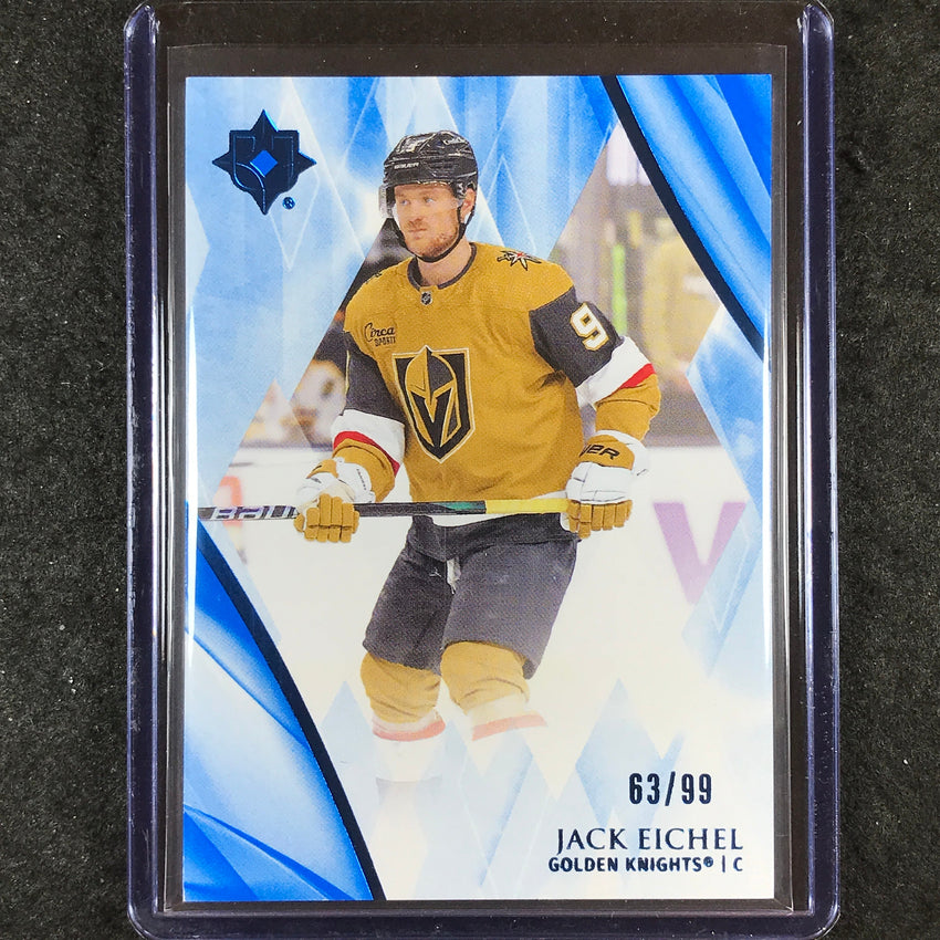 2023-24 Ultimate Collection JACK EICHEL Base Blue 63/99 #17