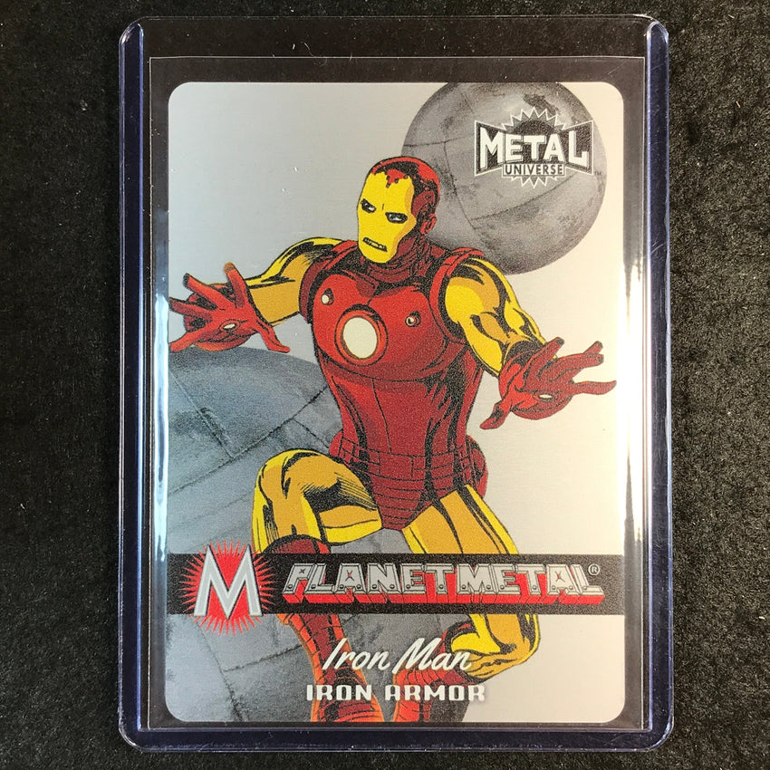 2024 Marvel Metal Universe Avengers IRON MAN Planet Metal #1