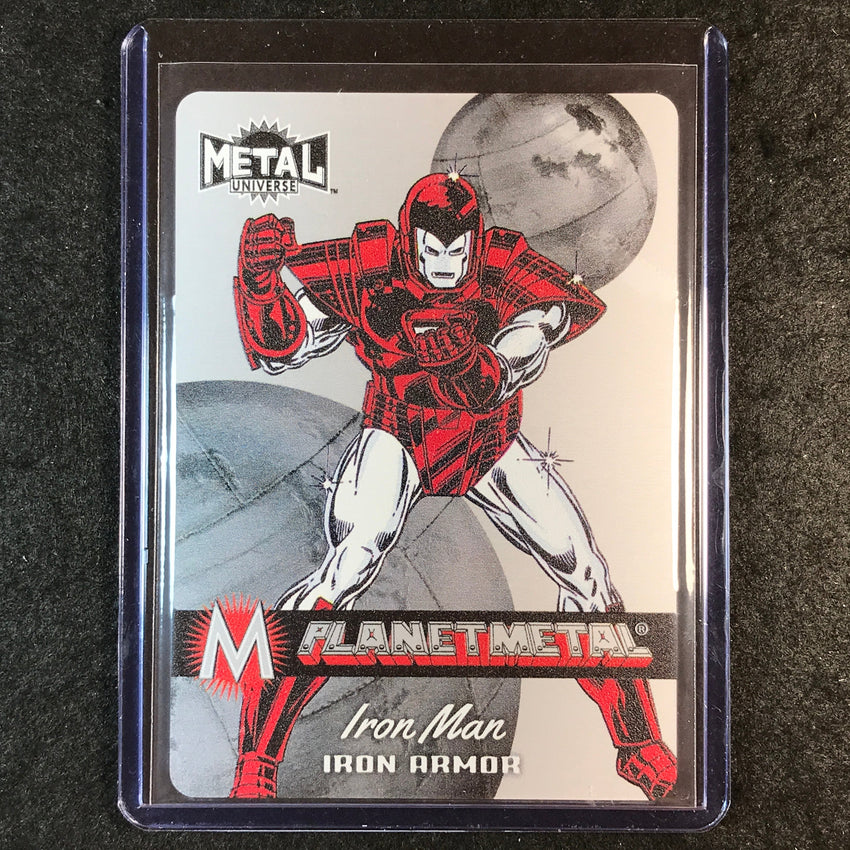 2024 Marvel Metal Universe Avengers IRON MAN Planet Metal #5
