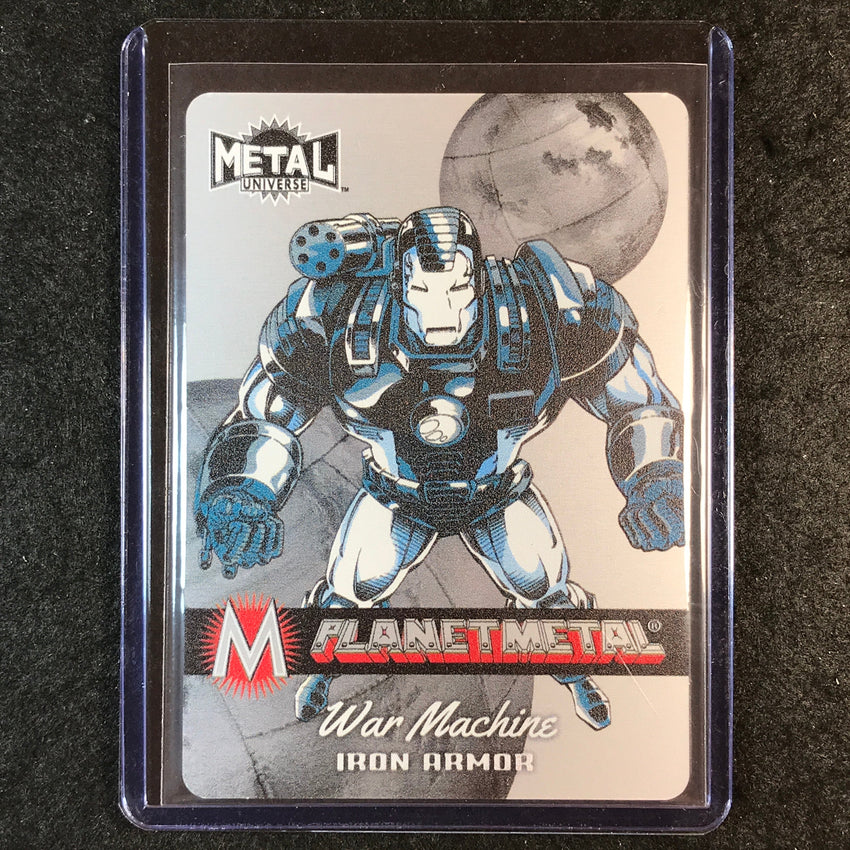 2024 Marvel Metal Universe Avengers WAR MACHINE Planet Metal #6