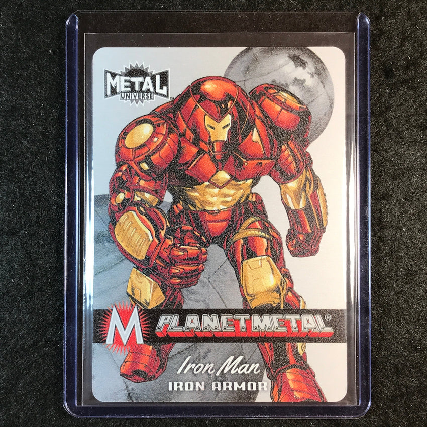 2024 Marvel Metal Universe Avengers IRON MAN Planet Metal #8