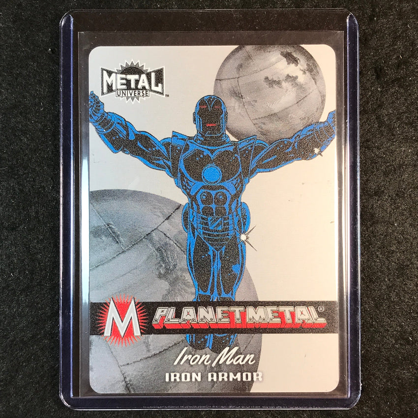 2024 Marvel Metal Universe Avengers IRON MAN Planet Metal #10