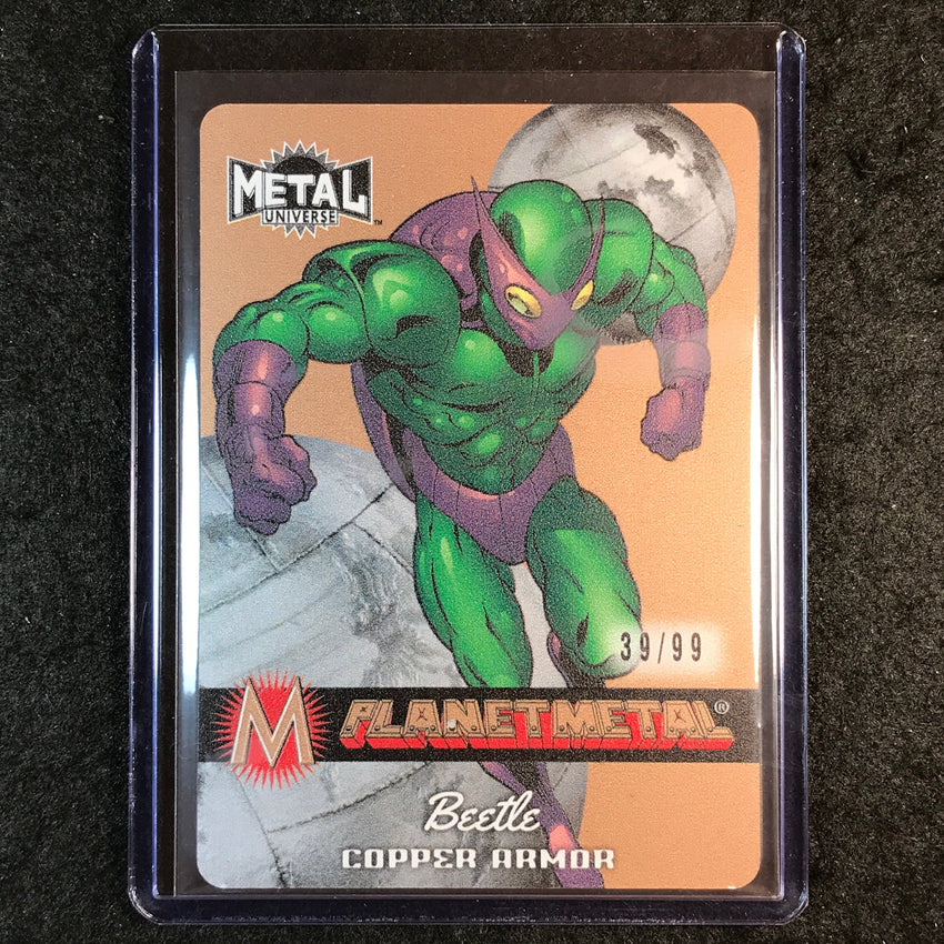 2024 Marvel Metal Universe Avengers BEETLE Planet Metal Copper 39/99