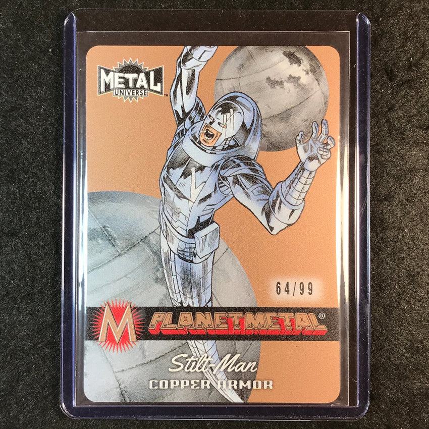 2024 Marvel Metal Universe Avengers STILT-MAN Planet Metal Copper 64/99