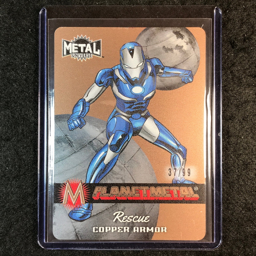2024 Marvel Metal Universe Avengers RESCUE Planet Metal Copper 37/99