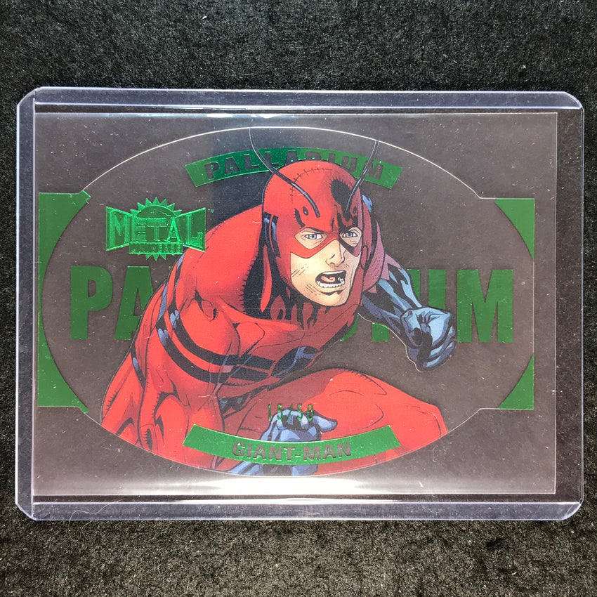 2024 Marvel Metal Universe Avengers GIANT-MAN Palladium Emerald 15/50 #4