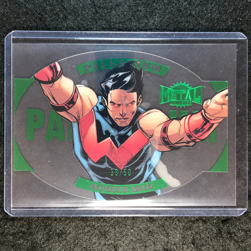 2024 Marvel Metal Universe Avengers WONDER MAN Palladium Emerald 38/50 #15