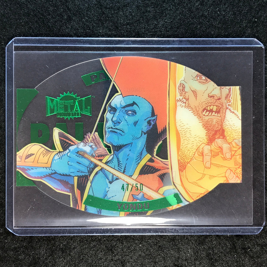 2024 Marvel Metal Universe Avengers YONDU Palladium Emerald 47/50 #42