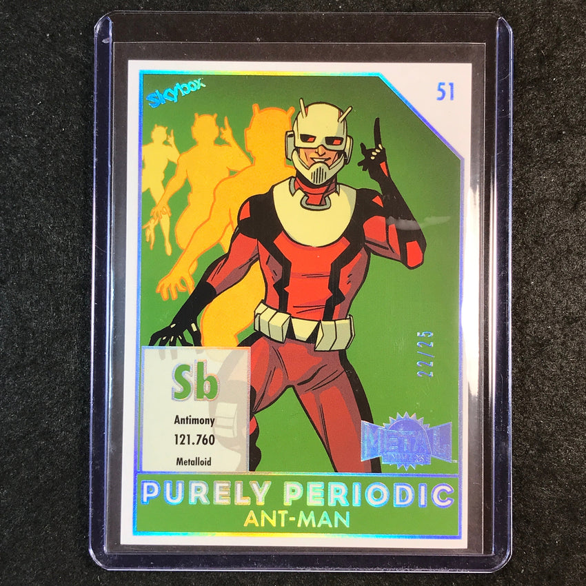 2024 Marvel Metal Universe Avengers ANT-MAN Purely Periodic 22/25 #51
