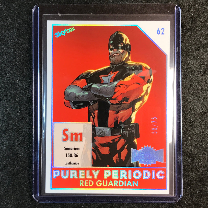 2024 Marvel Metal Universe Avengers RED GUARDIAN Purely Periodic 55/75 #62
