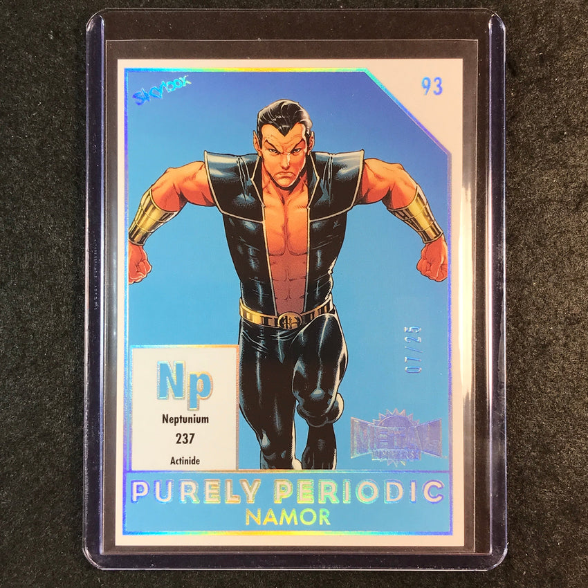 2024 Marvel Metal Universe Avengers NAMOR Purely Periodic 7/25 #93