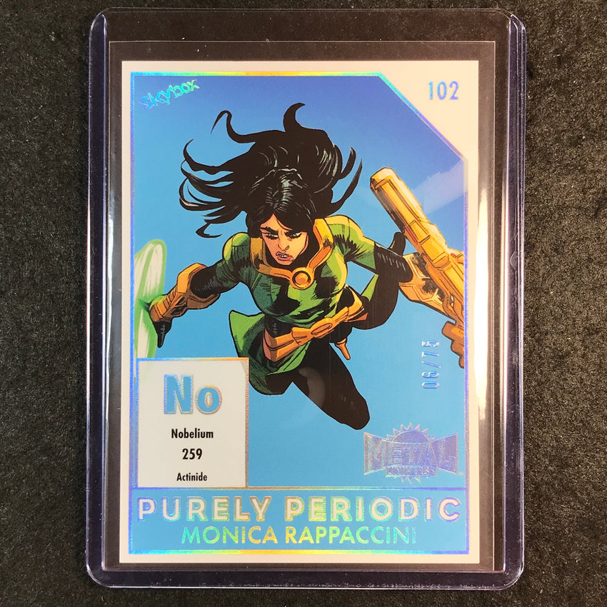 2024 Marvel Metal Universe Avengers MONICA RAPPACCINI Purely Periodic 6/75 #102