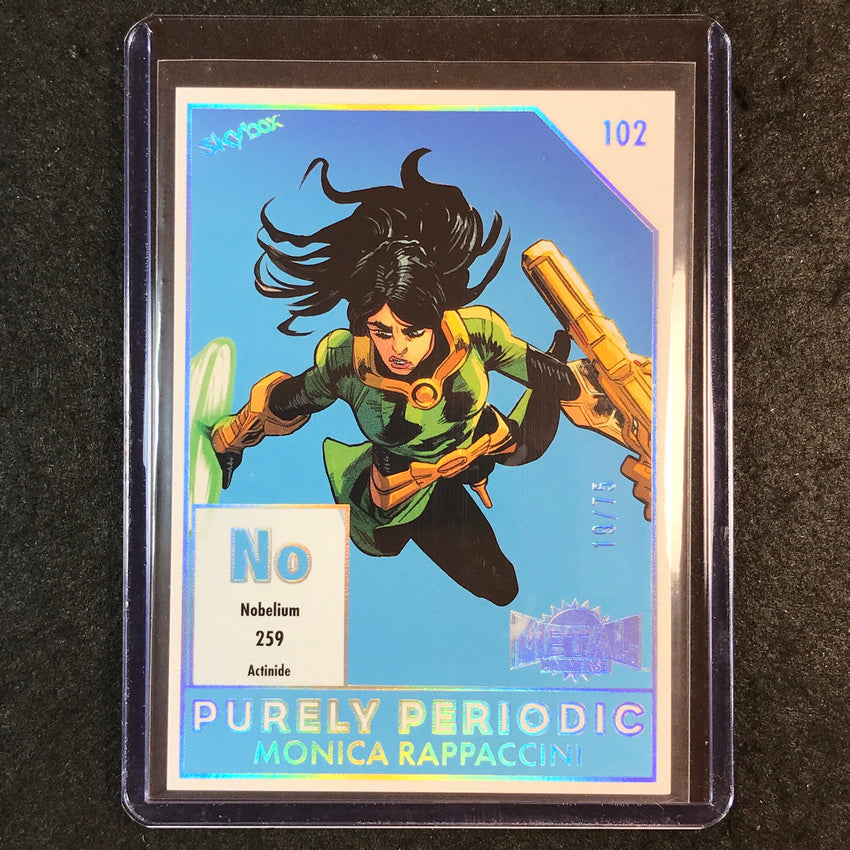 2024 Marvel Metal Universe Avengers MONICA RAPPACCINI Purely Periodic 19/75 #102