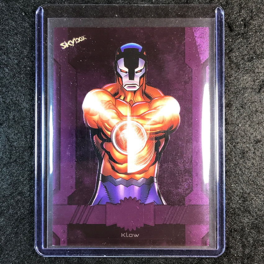 2024 Marvel Metal Universe Avengers KLAW Base Purple FX 31/199 #2