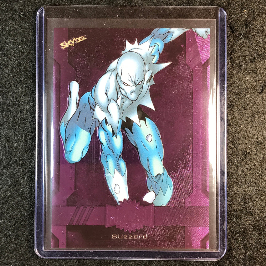 2024 Marvel Metal Universe Avengers BLIZZARD Base Purple FX 34/199 #3