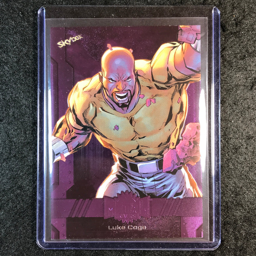 2024 Marvel Metal Universe Avengers LUKE CAGE Base Purple FX 169/199 #4
