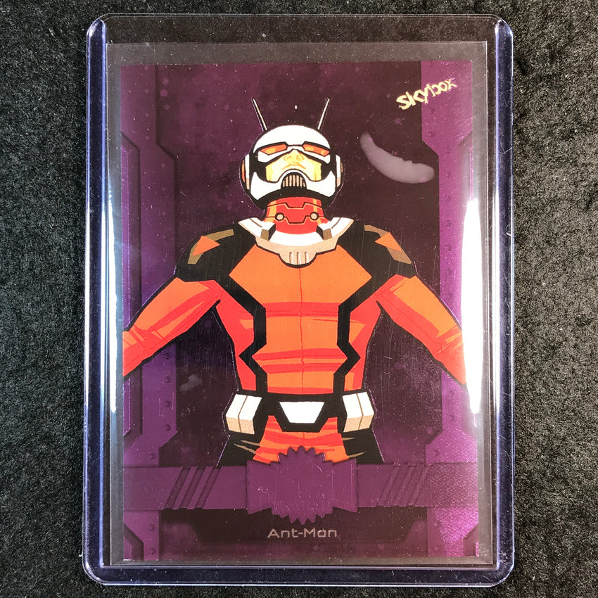 2024 Marvel Metal Universe Avengers ANT-MAN Base Purple FX 114/199 #6