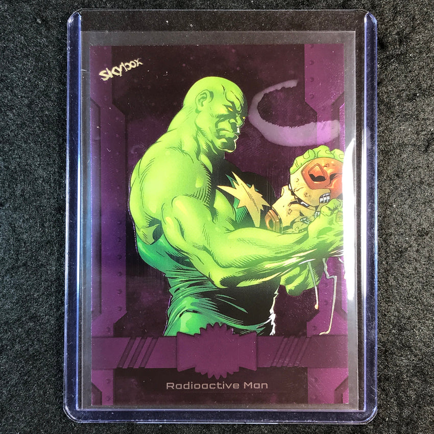 2024 Marvel Metal Universe Avengers RADIOACTIVE MAN Base Purple FX 52/199 #7