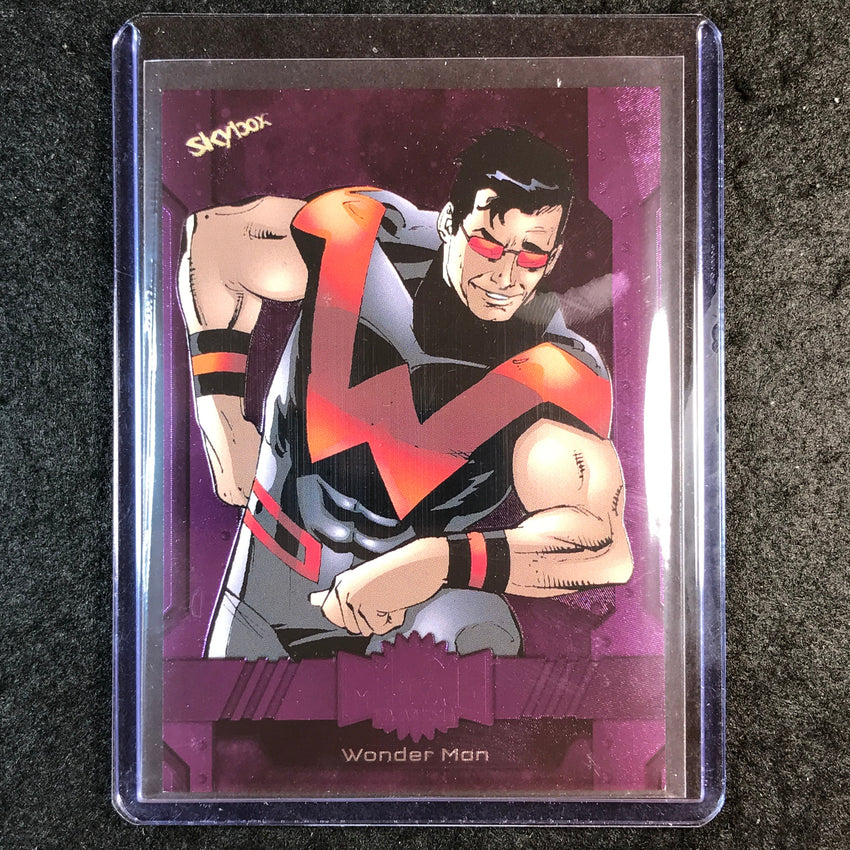 2024 Marvel Metal Universe Avengers WONDER MAN Base Purple FX 4/199 #12
