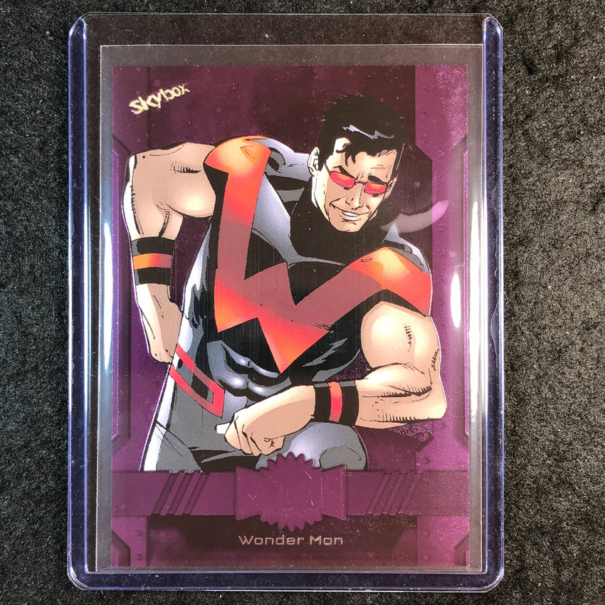 2024 Marvel Metal Universe Avengers WONDER MAN Base Purple FX 176/199 #12