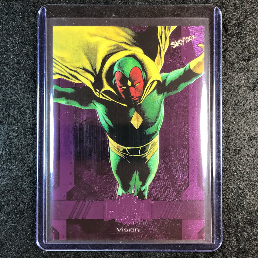 2024 Marvel Metal Universe Avengers VISION Base Purple FX 111/199 #17