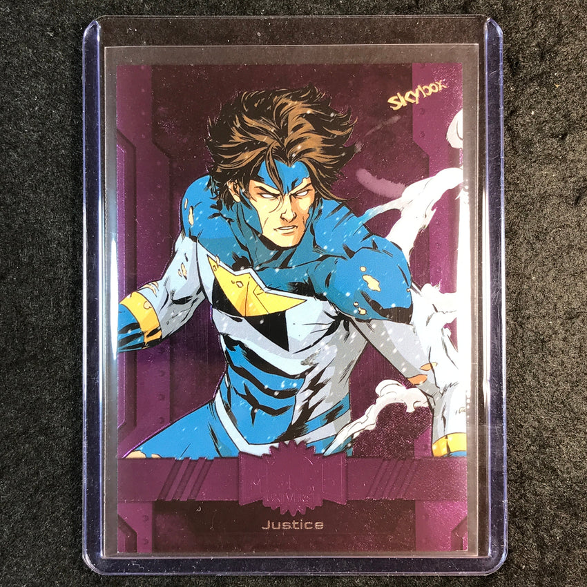 2024 Marvel Metal Universe Avengers JUSTICE Base Purple FX 149/199 #25