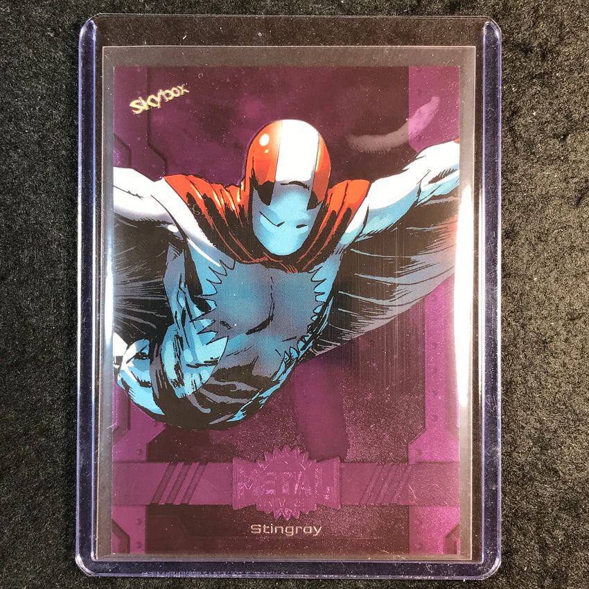 2024 Marvel Metal Universe Avengers STINGRAY Base Purple FX 60/199 #30
