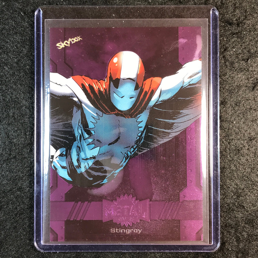 2024 Marvel Metal Universe Avengers STINGRAY Base Purple FX 161/199 #30