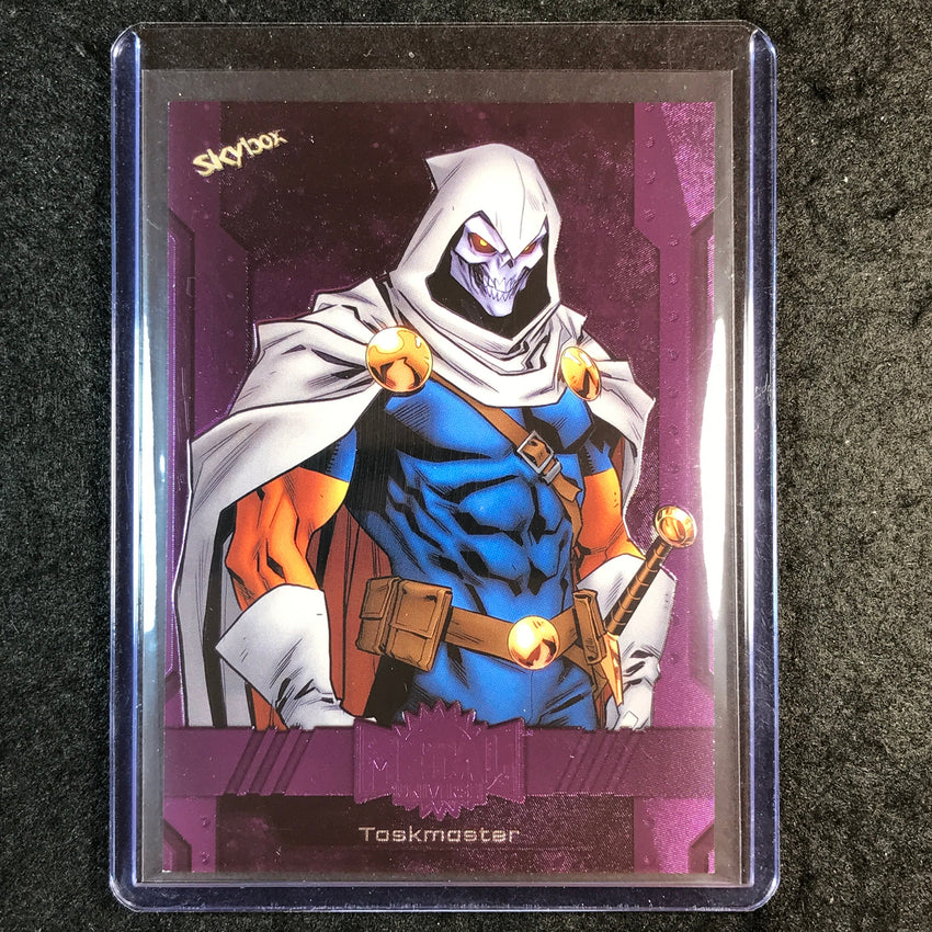 2024 Marvel Metal Universe Avengers TASKMASTER Base Purple FX 11/199 #31