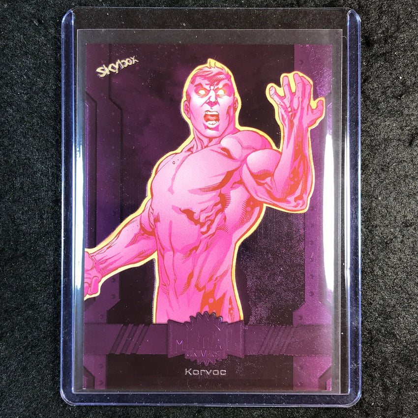 2024 Marvel Metal Universe Avengers KORVAC Base Purple FX 34/199 #35