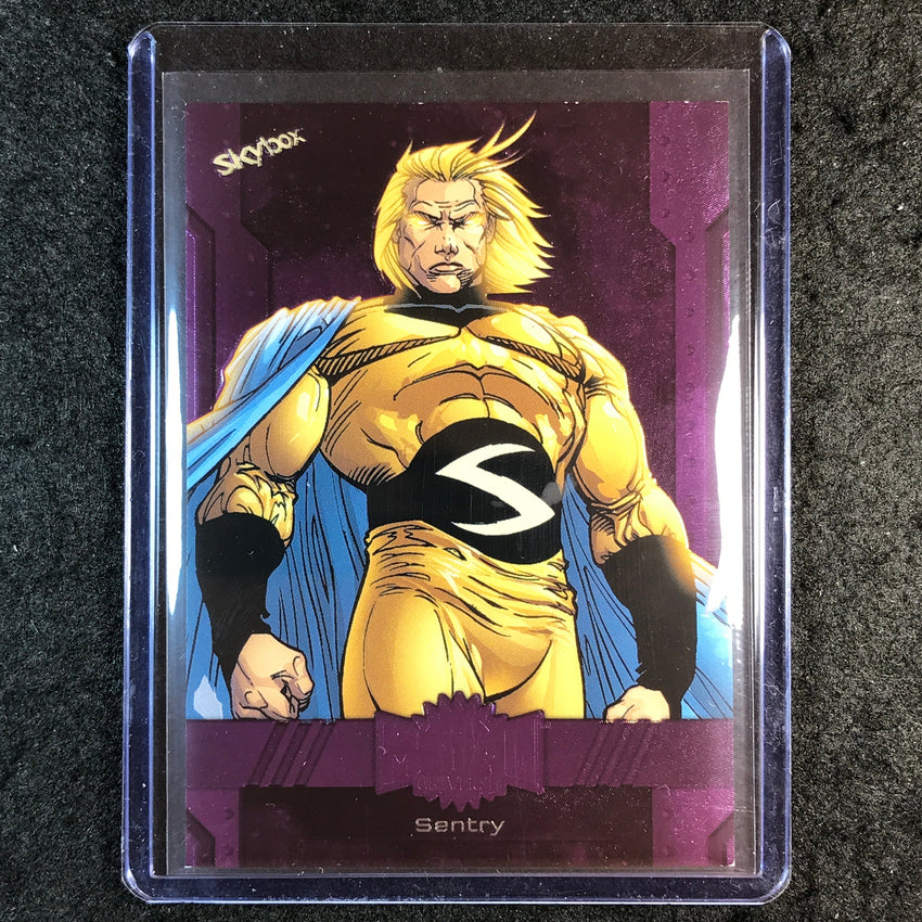 2024 Marvel Metal Universe Avengers SENTRY Base Purple FX 136/199 #37