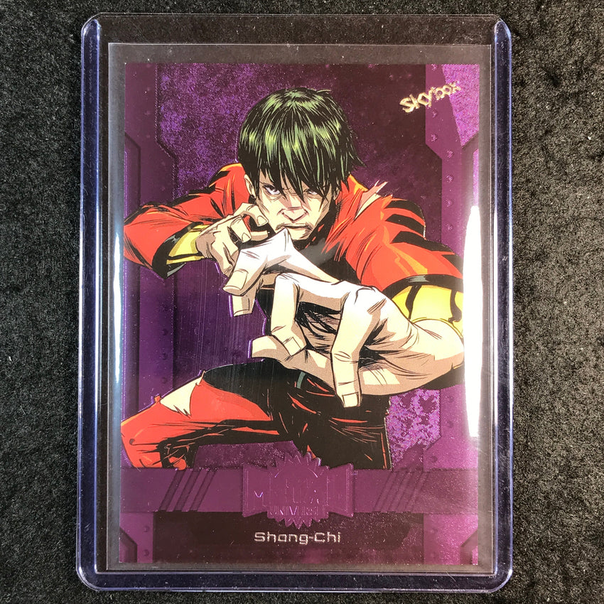 2024 Marvel Metal Universe Avengers SHANG-CHI Base Purple FX 40/199 #40