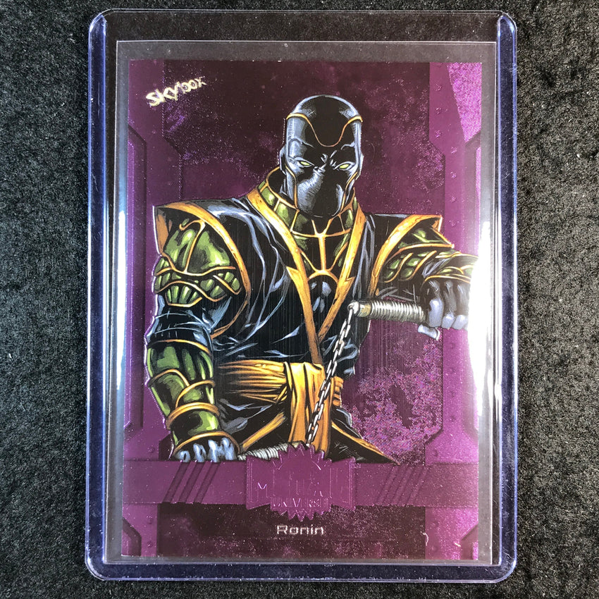 2024 Marvel Metal Universe Avengers RONIN Base Purple FX 146/199 #49