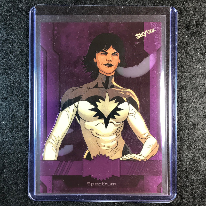 2024 Marvel Metal Universe Avengers SPECTRUM Base Purple FX 184/199 #51