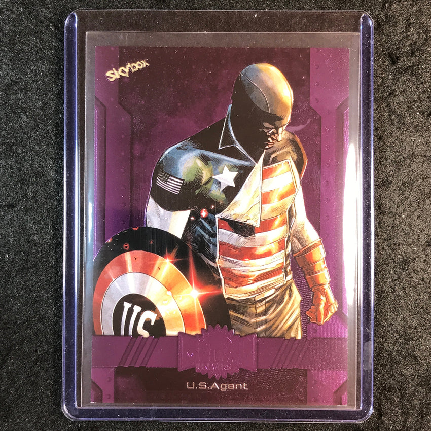 2024 Marvel Metal Universe Avengers U.S. AGENT Base Purple FX 176/199 #52